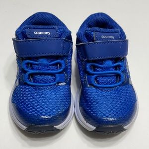 Kids Blue Saucony sneakers